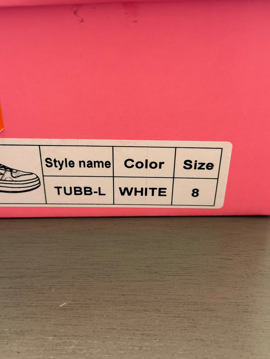 Jessica Cardy White Sneakers size 8