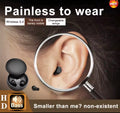 SK26 Bluetooth 5.4 Wireless Earphones Small Earbuds Sleeping Sport Invisible Headphones Bass Sound Quality Headset Sliding Cover