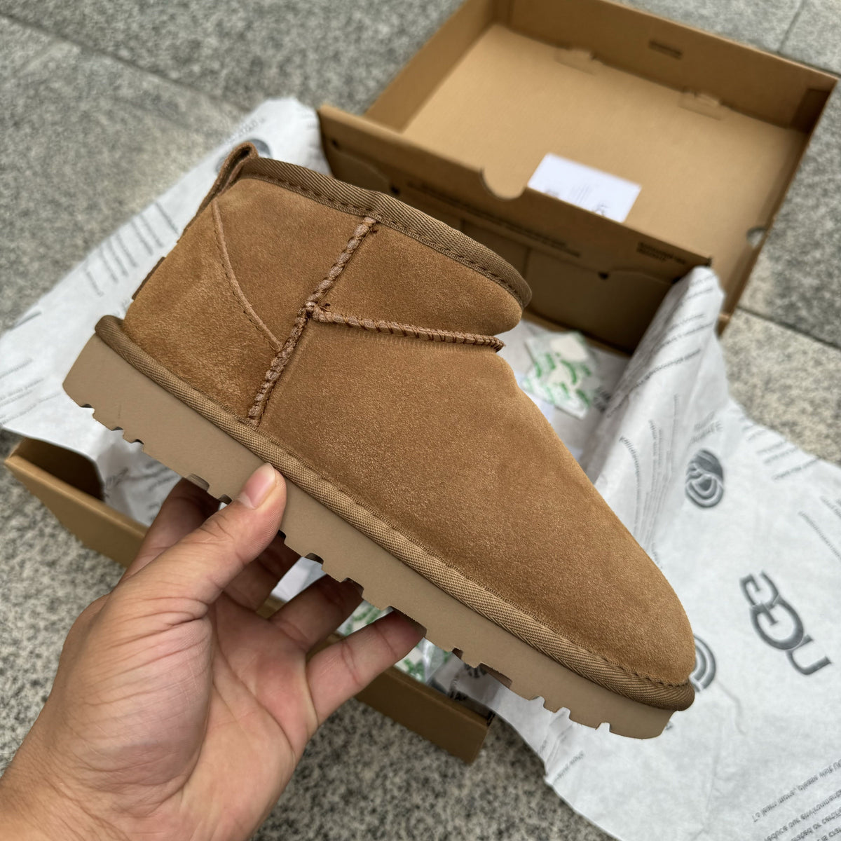 UGG Designer Short II Classic Ultra Mini Boots